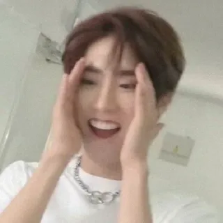 😄 543a6baf Person, Lächeln, Glücklich, Fröhlich, Mann, Porträt telegram sticker