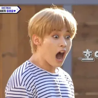 😳 c4d086d9 호엑 orang, mulut terbuka, takut, terkejut, asia, pria, ekspresi telegram sticker