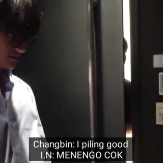 💰 42d4b4b2 Changbin Changbin: I piling good
I.N: MENENGO COK telegram sticker