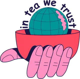 🍀 a83c94fe mão, globo, mundo, paz, internacional, cuidado, planeta, global whatsapp sticker