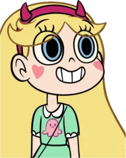 😁 5d824872 Star Butterfly Star vs. the Forces of Evil Мультфильм, Принцесса, Звезда, Магия, Анимированный telegram sticker