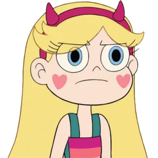 😡 8f2cff57 Star Butterfly Star vs. the Forces of Evil Мультфильм, Персонаж, Магия, Принцесса, Дисней telegram sticker