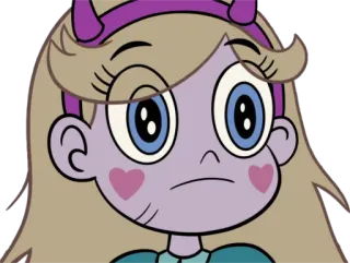 😐 b2768c50 Star Butterfly Star vs. the Forces of Evil мультфильм, принцесса, магия, телешоу, звезда telegram sticker
