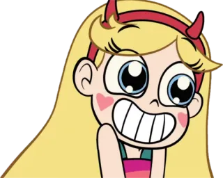 😁 ba44c6aa Star Butterfly Star vs. the Forces of Evil мультфильм, анимированный, девочка, принцесса, звезда telegram sticker