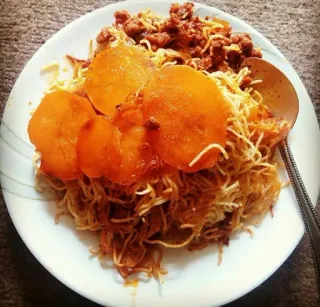 😋 b765efac พาสต้า, สปาเก็ตตี้, อาหาร, มันฝรั่ง, อาหารเย็น, อาหารกลางวัน telegram sticker