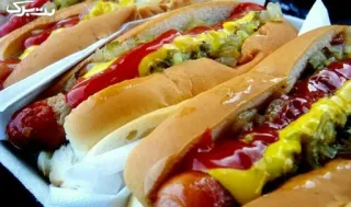 😋 b89b96ac ฮอทดอก, อาหาร, ซอสมะเขือเทศ, มัสตาร์ด, อาหารว่าง telegram sticker