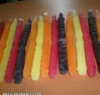 😋 bbf38f39 ของหวานแช่แข็ง, ไอติมแท่ง, สีสัน, ขนม, ฤดูร้อน telegram sticker