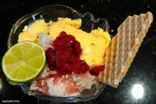 😋 ef12c826 ไอศกรีม, ของหวาน, ผลไม้, หวาน, อาหาร telegram sticker