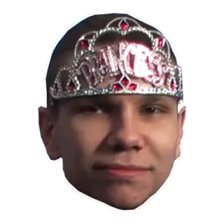 👸 3f1f234e PRINCESS principessa, tiara, corona, testa, uomo telegram sticker