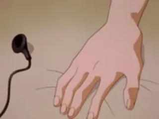 🤚 6b231928 mano, teléfono, vintage, auricular, retro, comunicación telegram sticker