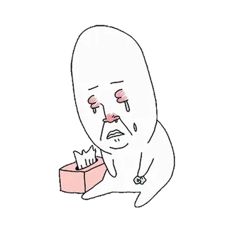 💬 440a11c5 슬픈, 울음, 휴지, 만화, 감정적인, 우울한 whatsapp sticker