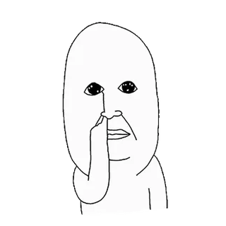 💬 d6cdcec7 웃긴, 이상한, 얼굴, 캐릭터, 그림 whatsapp sticker