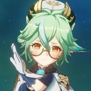 ❌ f605affd Sucrose Genshin Impact Sucrose, Genshin Impact, Anime, Videogame personage, Waifu telegram sticker