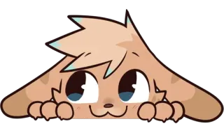 👀 1b0eb805 животное, милый, мультик, смешной, персонаж whatsapp sticker