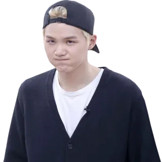 😠 83d782f4 肖像, 人物, 男性, 休闲, 帽子, 开衫 telegram sticker