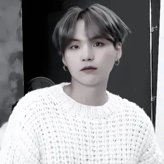 🧁 c22321fa Suga kpop, นักร้อง, bts, ไอดอล, มินยุนกิ telegram sticker