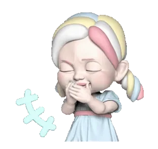 😂 542b07ee cartoon, girl, cute, happy, kawaii, pastel telegram sticker