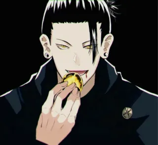 🖇 ef935e7d Suguru Geto Jujutsu Kaisen 动漫, 漫画, 咒术回战, 夏油杰, 咒灵 whatsapp sticker