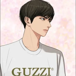 🌨 870a3164 GUZZI man, guzzi, male, cartoon telegram sticker