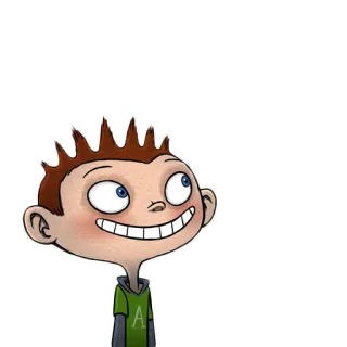 😊 ea1a9228 cartone animato, ragazzo, personaggio, animato telegram sticker