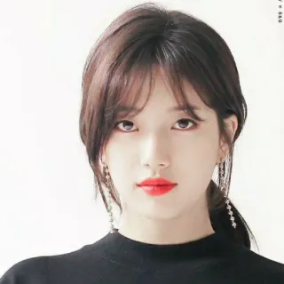 ☃️ 117a03ae wanita, potret, wajah, makeup, rambut, kecantikan, orang telegram sticker