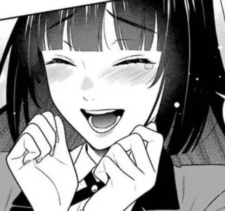 🥰 e67289c5 Yumeko Jabami Kakegurui Anime, Mangá, Apostas, Escola, Garota, Sorriso telegram sticker