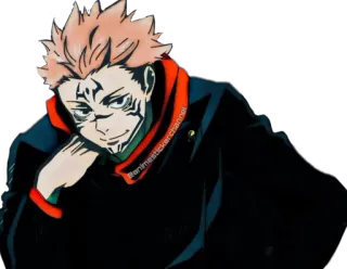 😏 5bcc518e Itadori Yuji Jujutsu Kaisen Anime, Manga, Sticker, Jujutsu Kaisen, Itadori Yuji telegram sticker