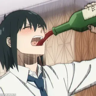 ⛓️ 9f3d4cf8 Alcohol, Drinken, Wijn, Cartoon, Animatie telegram sticker