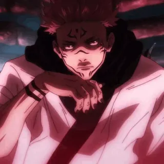 ✨ 64396877 Ryomen Sukuna Jujutsu Kaisen Anime, Manga, Zauberer, Fluch, Sukuna telegram sticker
