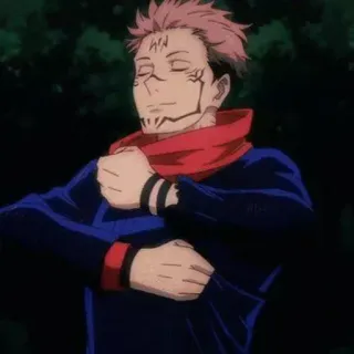 ✨ af497e5f Yuji Itadori Jujutsu Kaisen Anime, Manga, Charakter, Verflucht, Zauberer telegram sticker