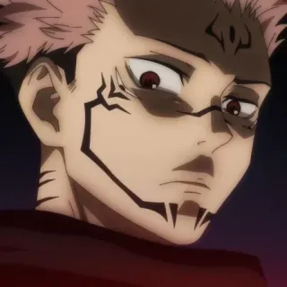 ✨ fd75bfa3 Ryomen Sukuna Jujutsu Kaisen Anime, Manga, Fluch, Dämon telegram sticker