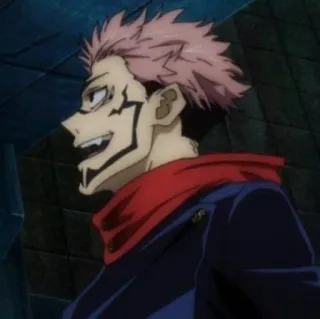 🎴 4047a68a Ryomen Sukuna Jujutsu Kaisen anime, manga, demon, cursed, jujutsu telegram sticker