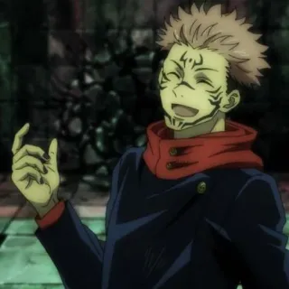 🎴 513ee534 Ryomen Sukuna Jujutsu Kaisen anime, manga, demon, cursed, sukuna telegram sticker