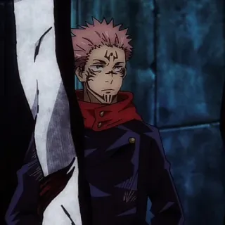 🎴 6876a7a3 Ryomen Sukuna Jujutsu Kaisen anime, manga, sukuna, ryomen, jujutsu, character telegram sticker