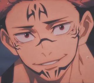 Sukuna  @anime_sticks telegram stickers