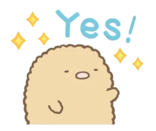 👌 f9cb9446 Yes! yes, cute, kawaii, sparkle, affirmative, approval telegram sticker