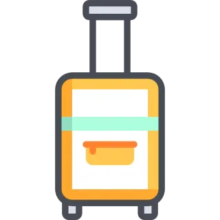 ⛱️ 9a8f2100 行李箱, 行李, 旅行, 度假, 行李, 拉杆箱 telegram sticker