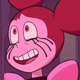 😄 5496034d Spinel Steven Universe мультфильм, Шпинель, Вселенная Стивена, грустный, плачущий whatsapp sticker