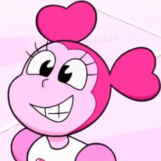 😋 5bd9fc75 Spinel Steven Universe мультфильм, персонаж, розовый, Spinel, Вселенная Стивена whatsapp sticker