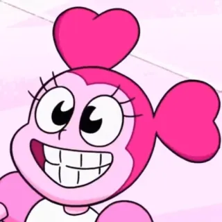😛 7bcbfb84 Spinel Steven Universe мультфильм, розовый, Спинель, Вселенная Стивена, персонаж whatsapp sticker
