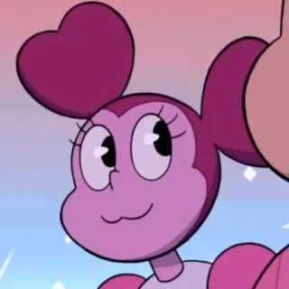 😺 913f2d12 Spinel Steven Universe Мультфильм, Персонаж, Розовый, Spinel, Вселенная Стивена whatsapp sticker
