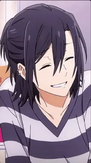 😆 9fde2de2 Izumi Miyamura Horimiya anime, smiling, happy, horimiya, izumi miyamura telegram sticker