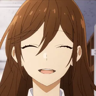 😊 a7973b91 anime, girl, smiling, cartoon telegram sticker