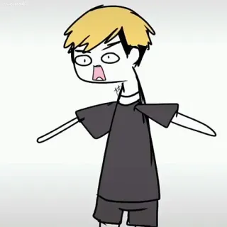 🦈 14b6ade1 漫画, アニメ, キャラクター, 面白い, 表情 telegram sticker