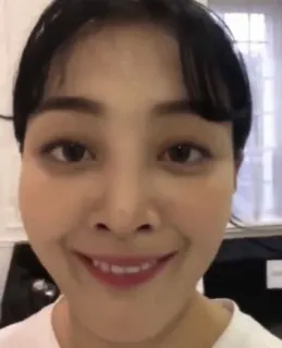 😄 202b9501 vrouw, portret, persoon, gezicht, glimlach, selfie telegram sticker