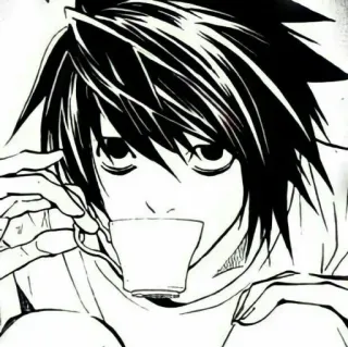 black and white @SlamShadow telegram stickers