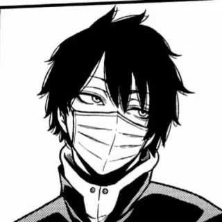 😷 6312706e อนิเมะ, มังงะ, ตัวละคร, หน้ากาก whatsapp sticker