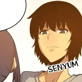 🔥 88495115 SENYUM Anime, Person, Lächeln, Cartoon, Figur telegram sticker