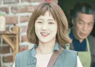 💸 55cda8d4 wanita, tersenyum, potret, bahagia, ceria, orang telegram sticker