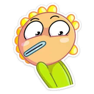 😐 c525c935 Dibujo animado, Sticker, Personaje, Expresión, Divertido, Mono telegram sticker